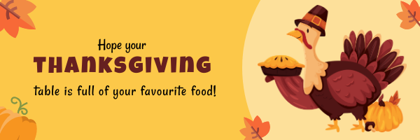 Thanksgiving Email Header Template