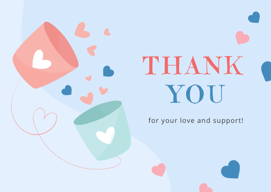 Thank You Card Template