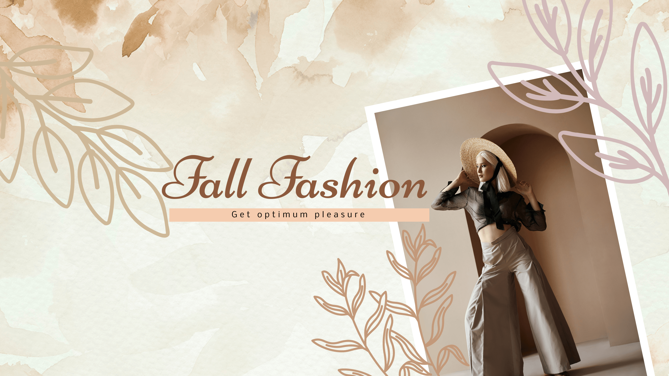 Fashion YouTube Banner Template