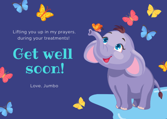 Get Well Soon Card Template