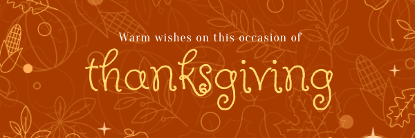 Thanksgiving Email Header Template