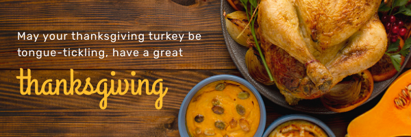 Thanksgiving Email Header Template