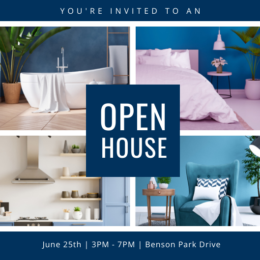 Open House Invitation Template