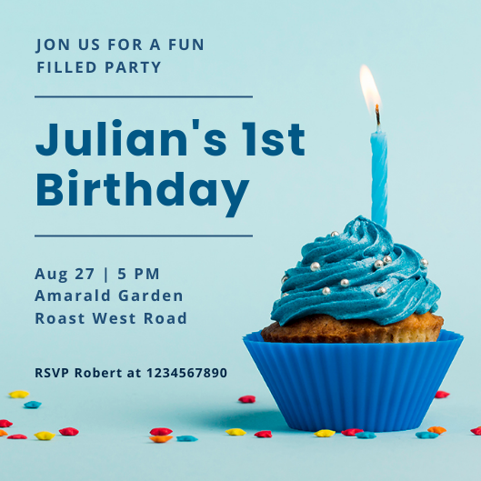 Birthday Invitation Template