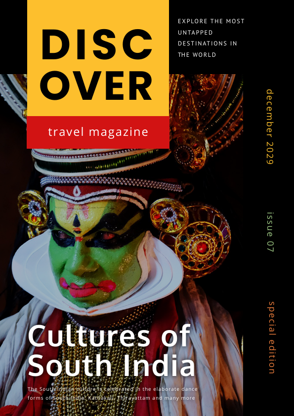 Travel Magazine Cover Template