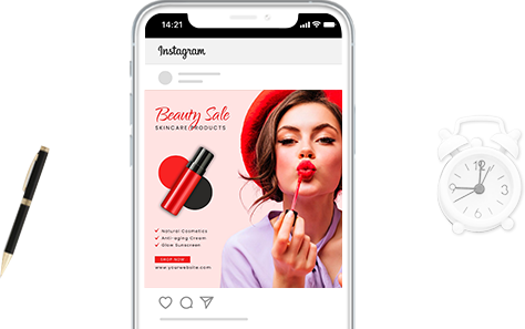 Beauty-Instagram-Ad-templates