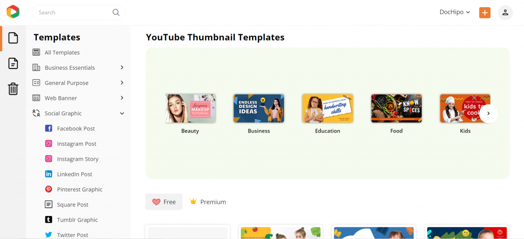 YouTube Thumbnail Templates