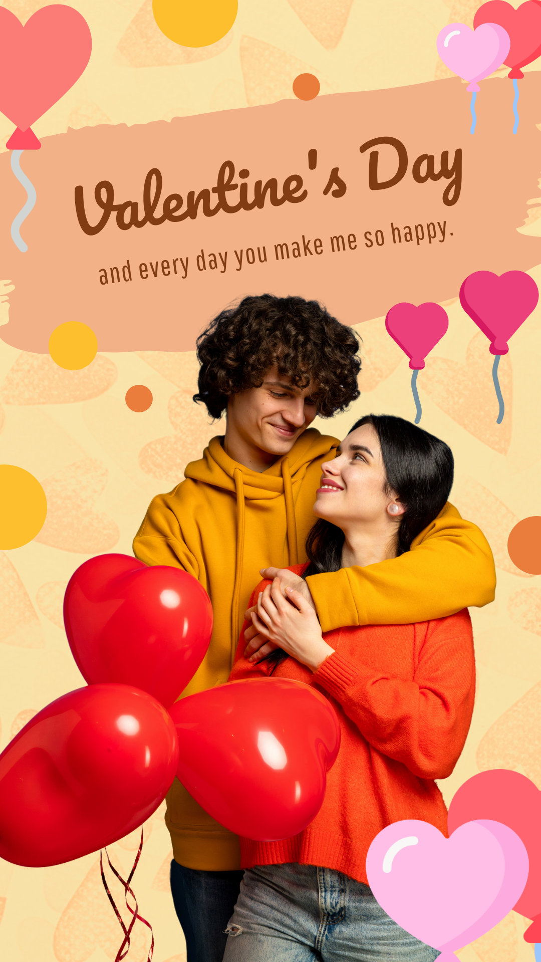 Valentine's Day Instagram Story Template