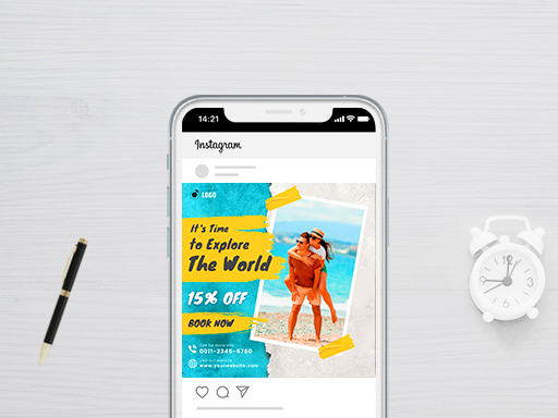 Travel Instagram Ad Templates