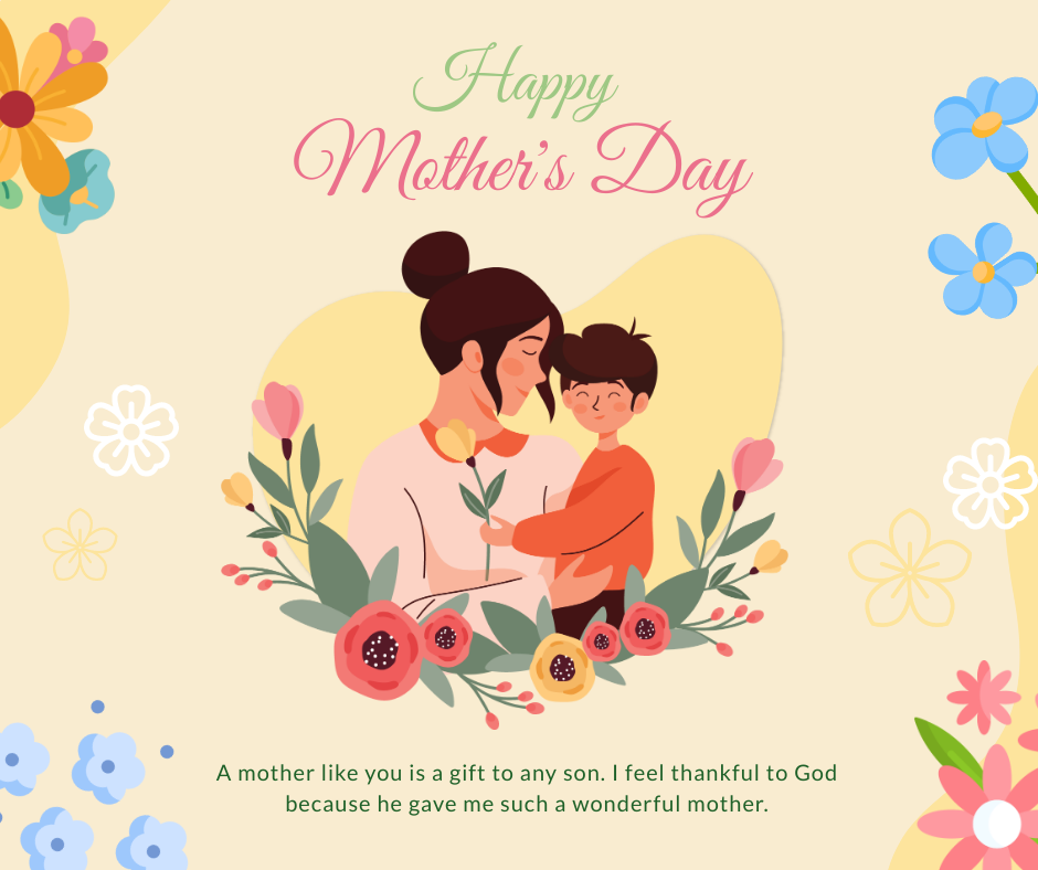 Mother's Day Facebook Post Template