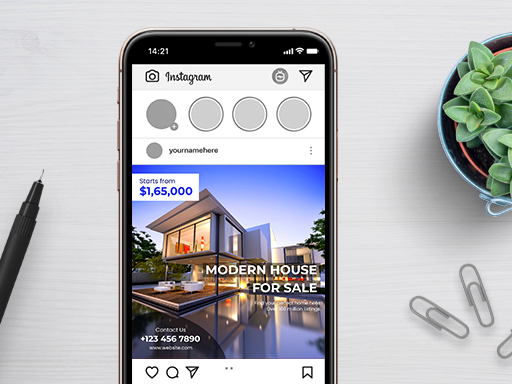 Real Estate Instagram Post Templates