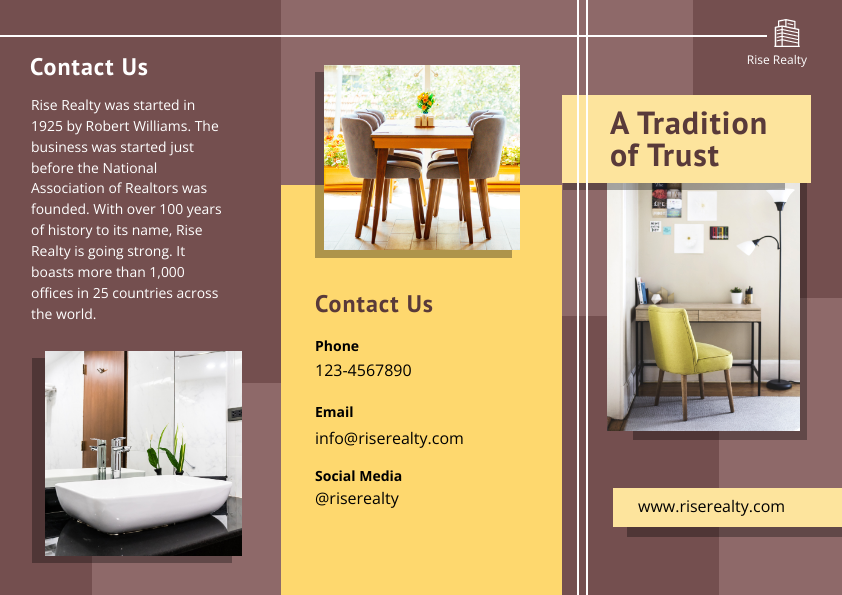 Real Estate Brochure Template