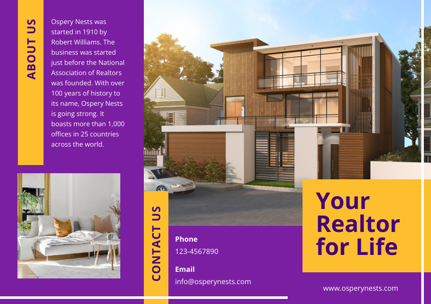 Real Estate Brochure Template