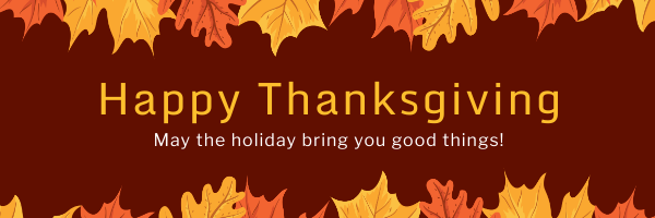 Thanksgiving Email Header Template