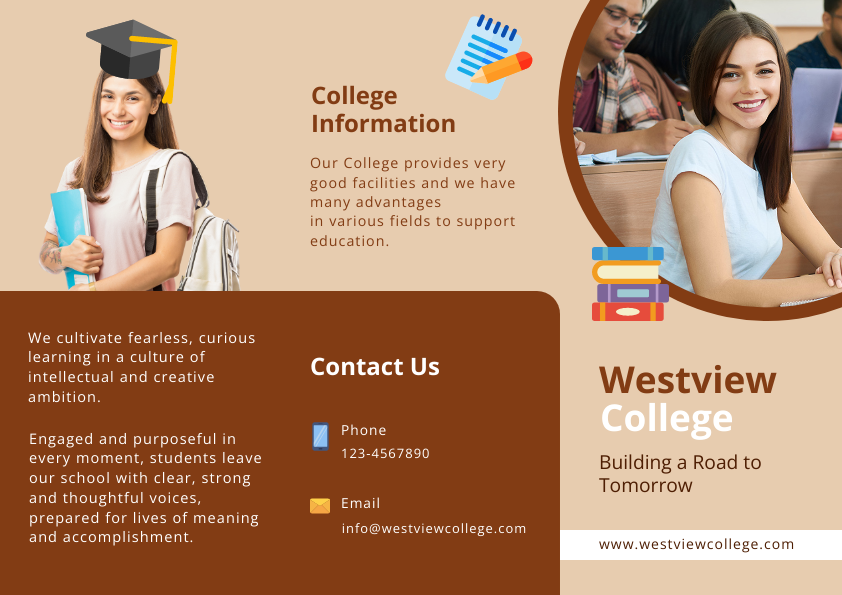 Education Brochure Template