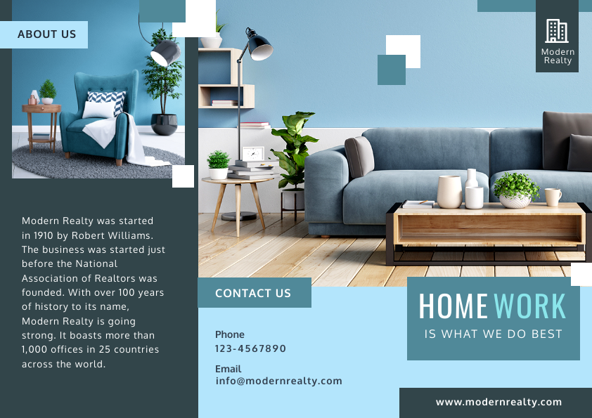 Real Estate Brochure Template