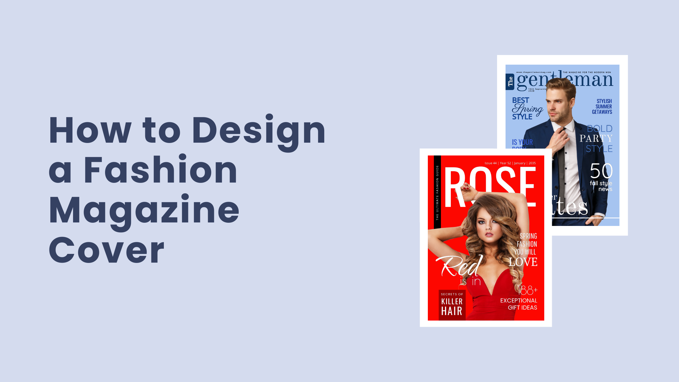 How to Design a Fashion Magazine Cover