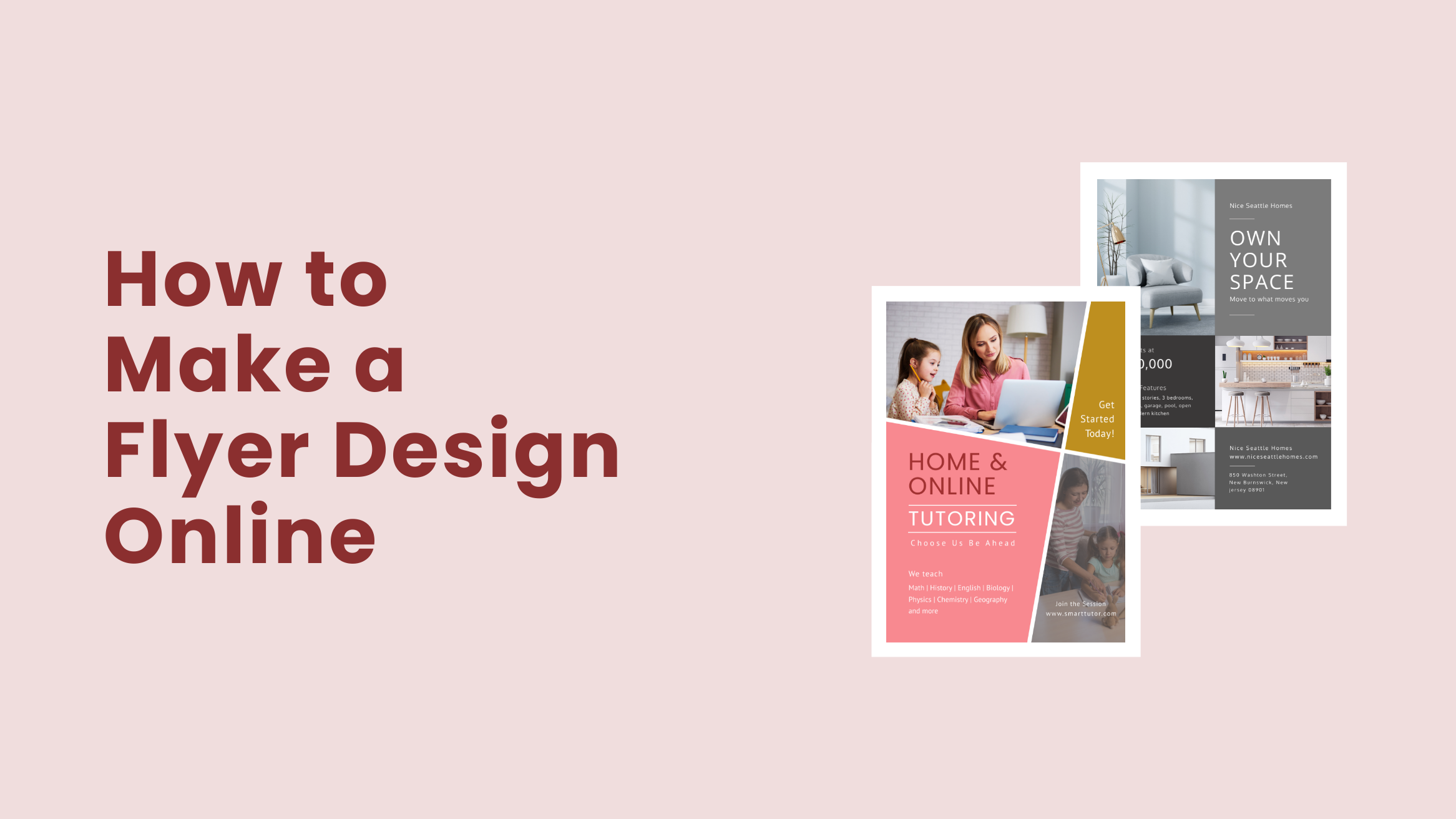 How to Make a Flyer Design Online