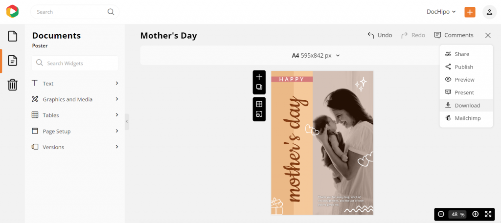 Download Mother's Day Poster Design
