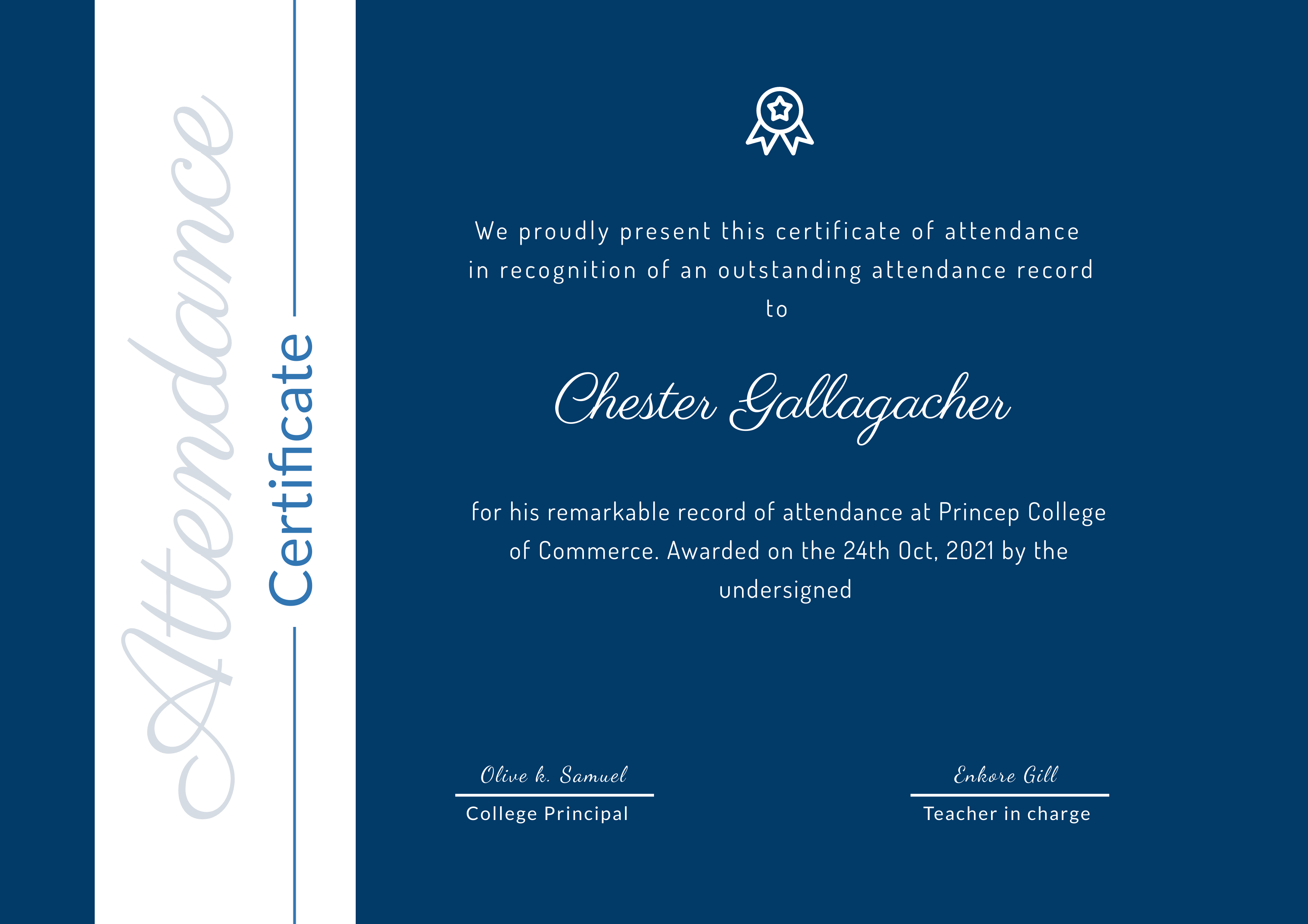 Certificate Template