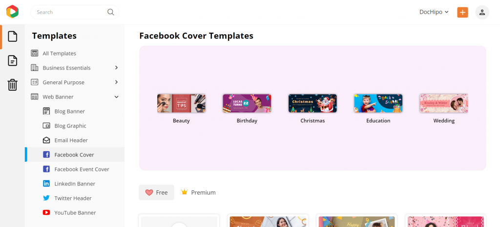 Facebook Cover Templates