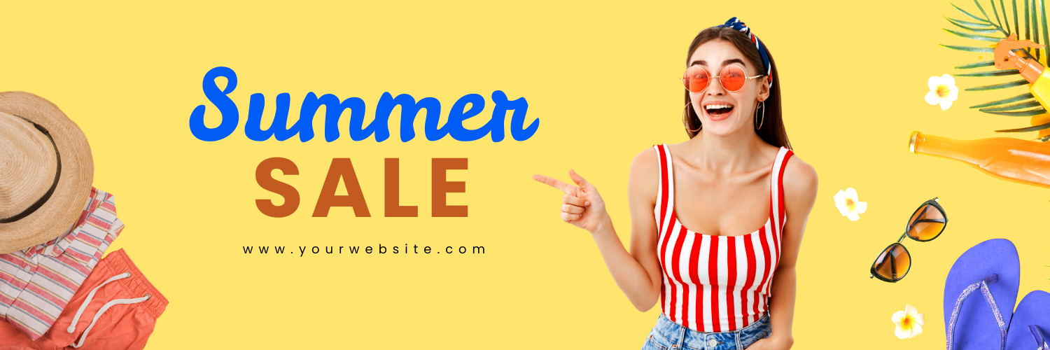 Sale Twitter Header Template