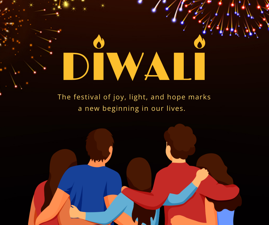 Diwali Facebook Post Template