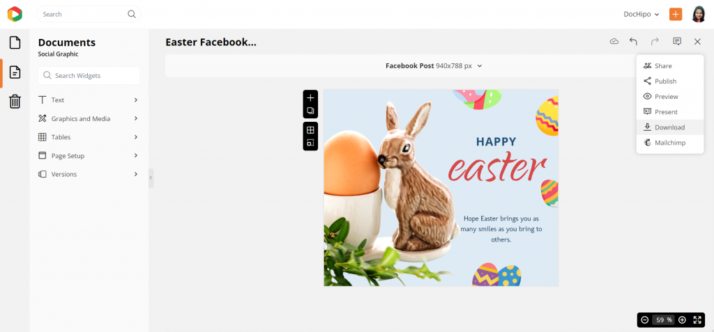 Download Easter Social Media Post Design