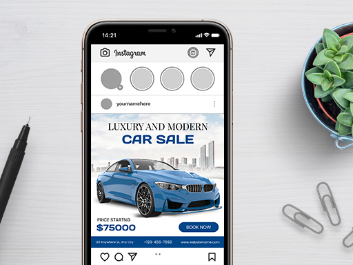 Car Sales Instagram Post Templates