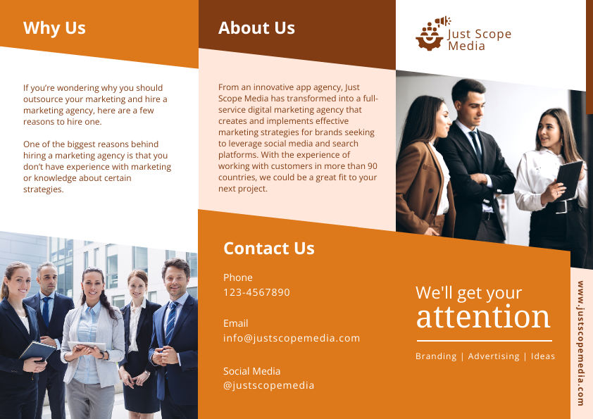 business brochure template