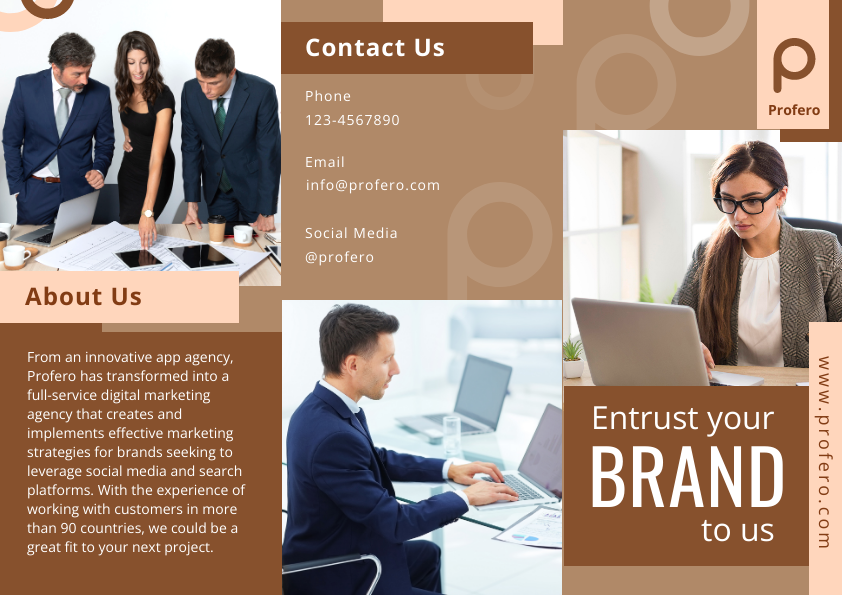 business brochure template