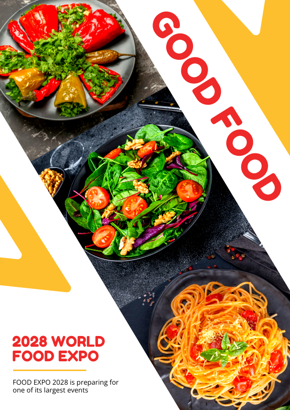 food poster templates