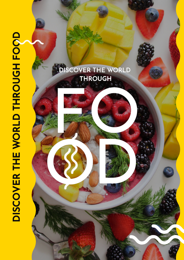 food poster template