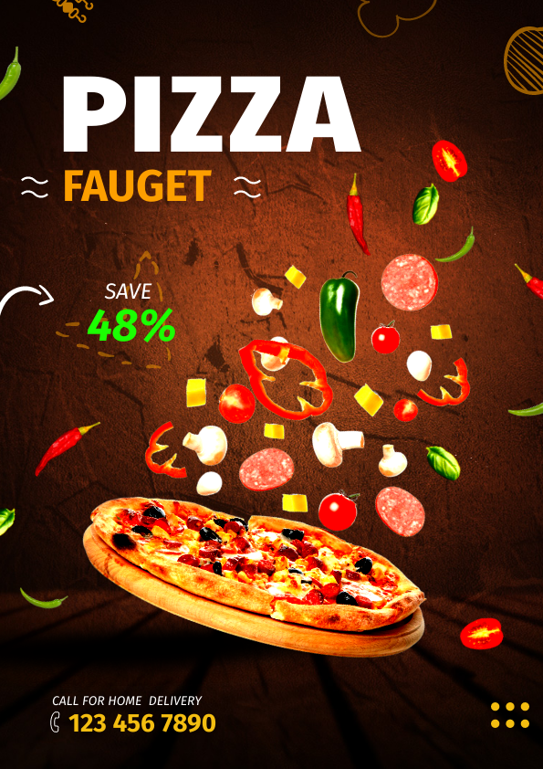 Food Poster template