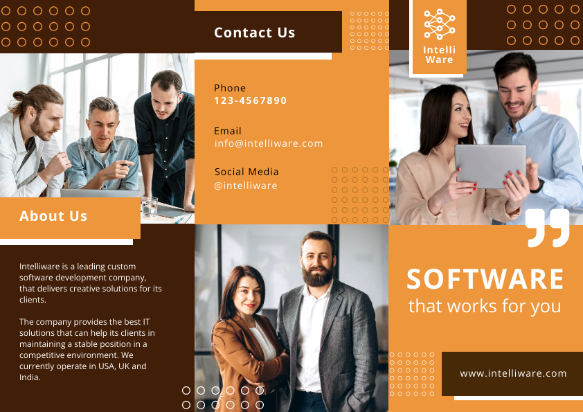 business brochure template