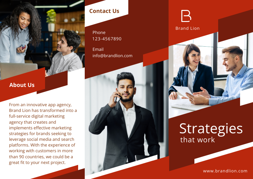 business brochure template