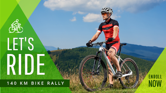 Bike Riding Blog Banner Template