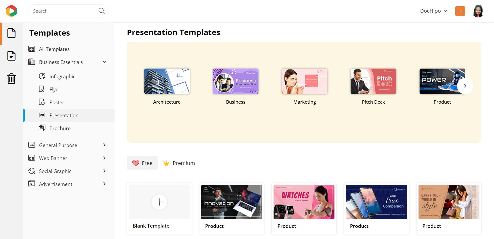 DocHipo Presentation Templates