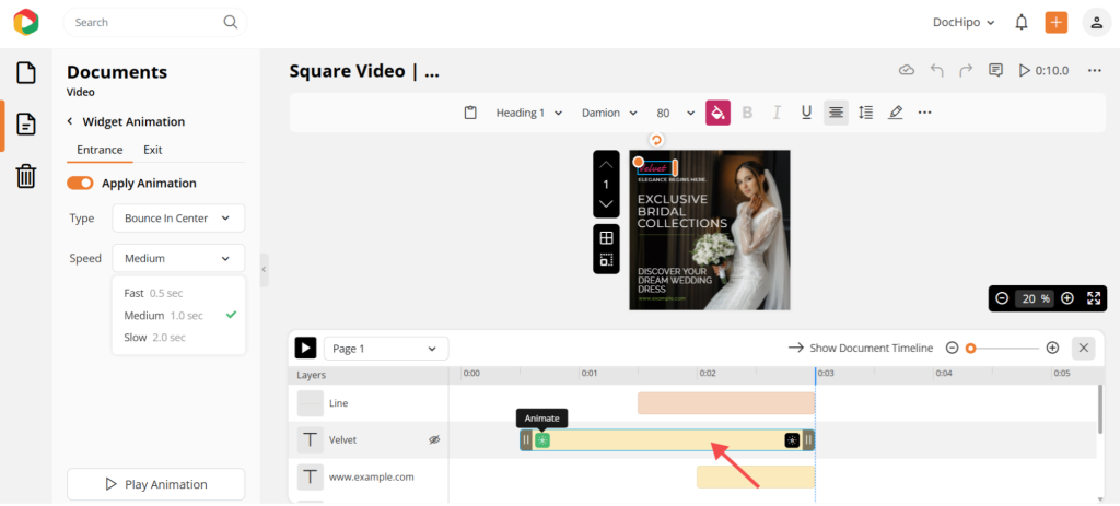 DocHipo video editor DocHipo video editor
