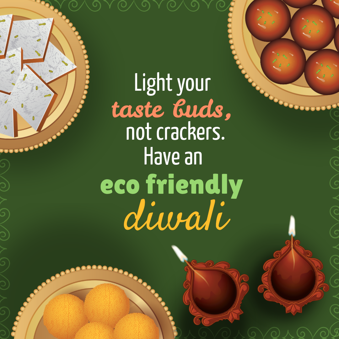 Eco-friendly Diwali Instagram Post Template
