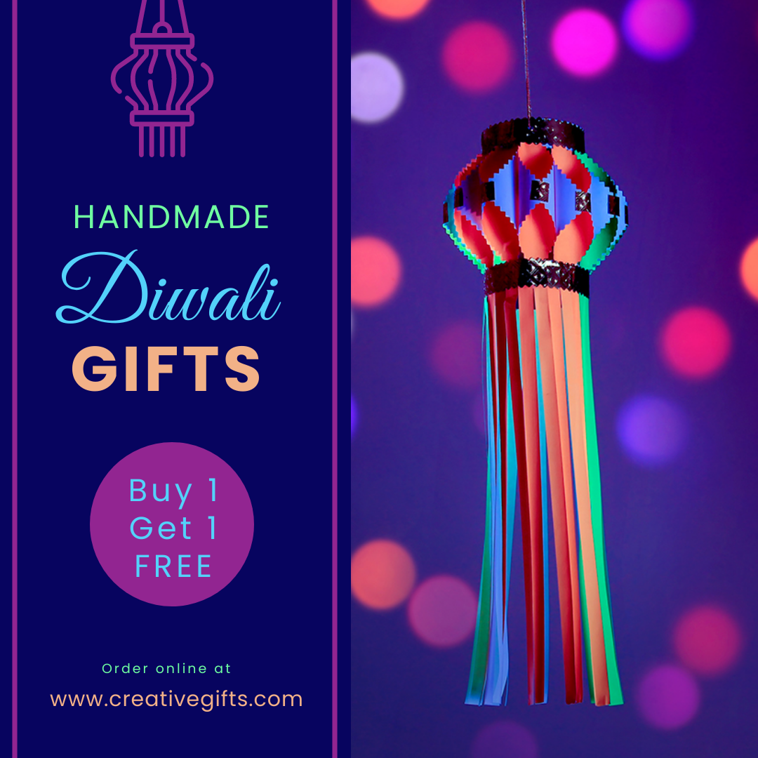 Handmade Diwali Gifts Instagram Post Template
