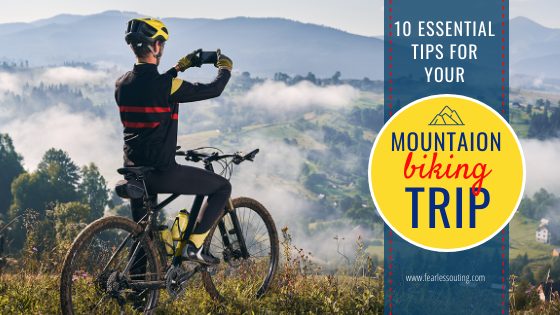 Mountain Biking Trip Blog Banner Template