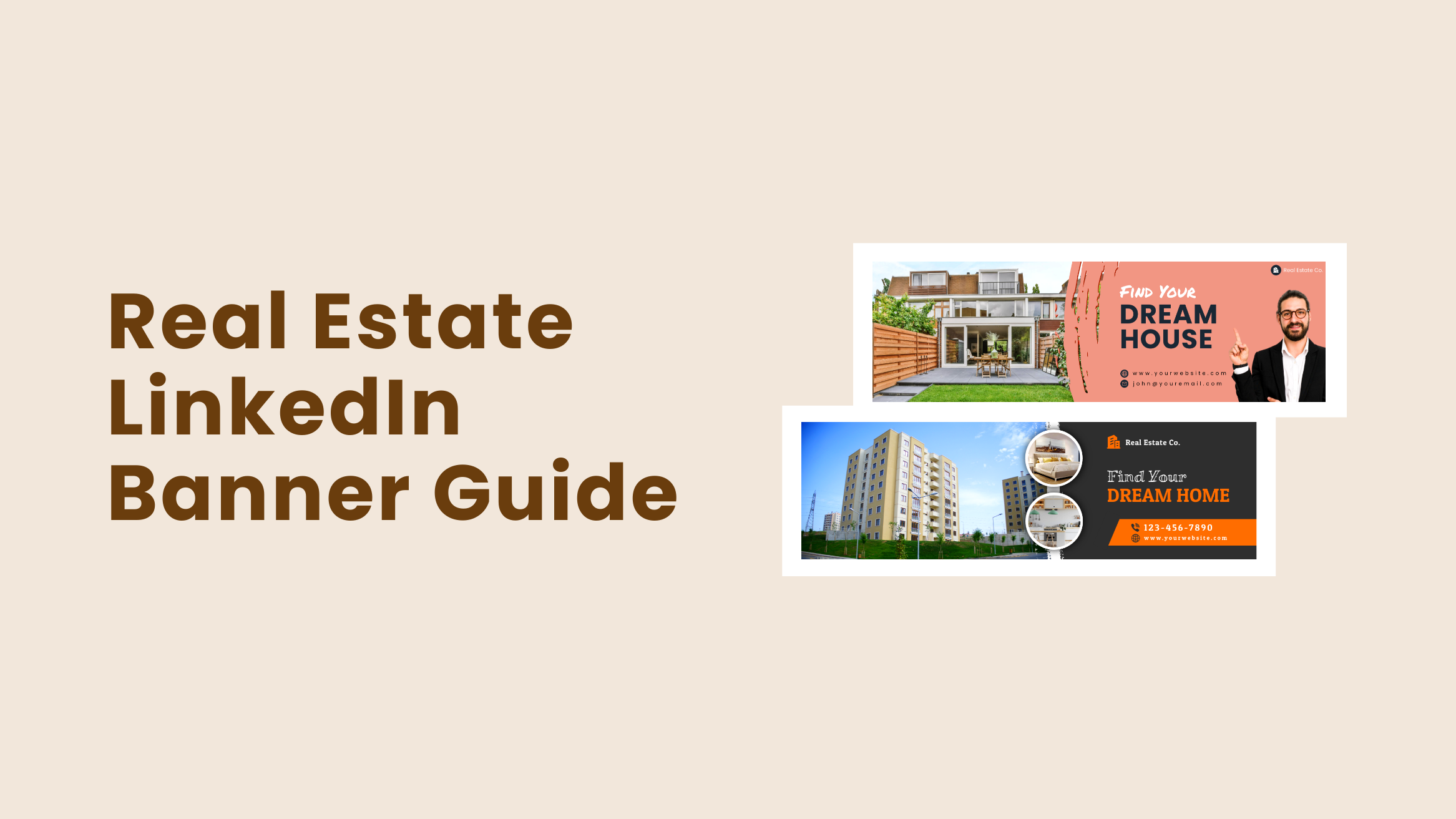 Real Estate LinkedIn Banner Guide with Innovative Ideas Examples and Best Practices