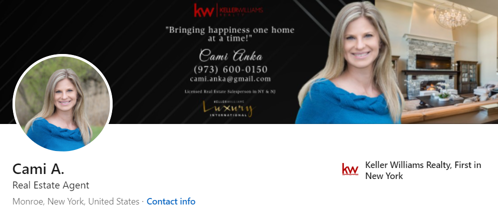 real estate LinkedIn banner example