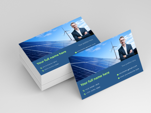 Solar Energy Business Card Templates