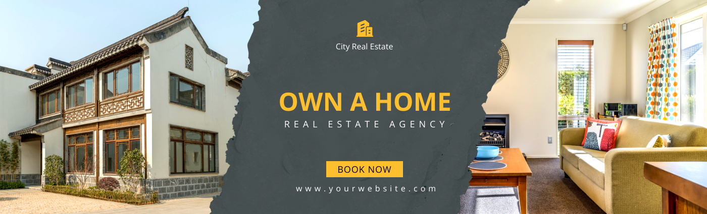 real estate LinkedIn banner template