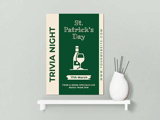 St Patrick's Day Poster Templates