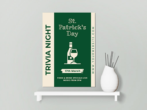 St Patrick’s Day Poster Templates
