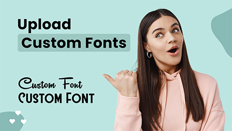 Upload Custom Fonts