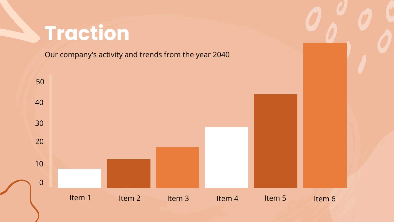 Pitch deck presentation template